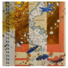 wduffieldart, mixedmedia, connections, surfacedesign, collage, VISDA