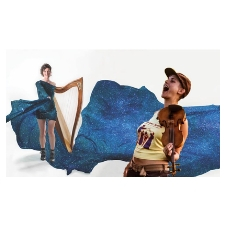 Harp, Fiddle, Voice, Concert, Diemm, Barnacle Bex, Chamber Folk