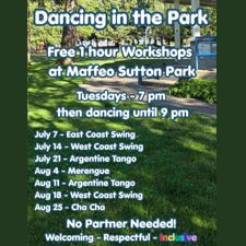 Dance, social dance, west coast swing, partner dance, nanaimo, swing