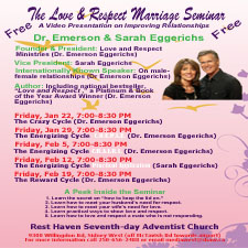 respect, love and respect seminar, marriage seminar, marriage, counseling