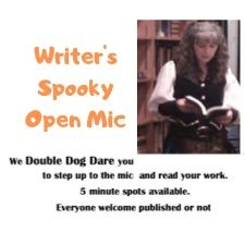 open mic, writers, writing, short stories, poetry, local authors, halloween