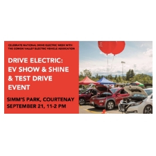 EV, electric vehicle, e-bike, e-scooter, show and shine, test drive