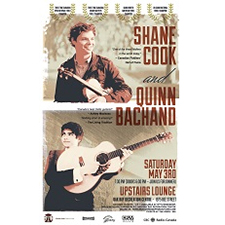 Shane Cook, Quinn Bachand, fiddle, guitar, concert