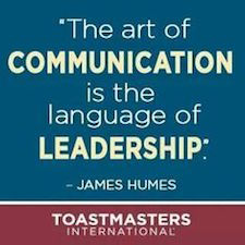 communication, leadership, toastmasters