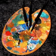 arts, painting, artist, paints
