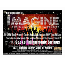 Christmas, concert, band, strings, Philharmonic, music, imagine