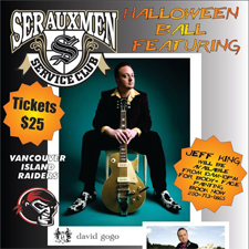 serauxmen, halloween, ball, dance, party, music, gogo, david, beban, nanaimo, bc, costume, 2011