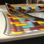 glass fusing workshop - 2 salad plates