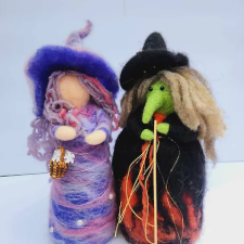 felting, witch, fairy, halloween, pub, craft, events, art, felting, lost arts club, nanaimo