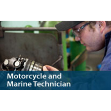 Motorcycle & Marine Technician at VIU, trades training, get skilled get work