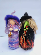 felting, witch, fairy, halloween, pub, craft, events, art, felting, lost arts club, nanaimo