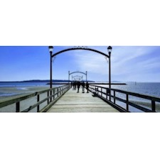 White Rock Museum, pier