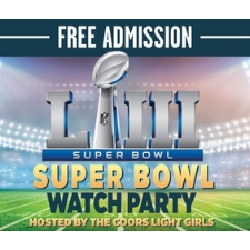 Super Bowl LIII, New England Patriots, Philadelphia Eagles, Tom Brady, Nick Foles, Coors Light Girls, Elements Casino, Victoria, View Royal, Football, Free, No cover, Super Bowl 53