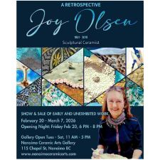 sculpture, pottery, Olsen, art sale, art show 
