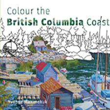 colouring book, adult colouring book, yvonne maximchuk, bc book, bc artist