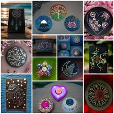 Dot Painting, mandala, Arts, Crafts, Workshop, LostArtsClub, Nanaimo, Painting, Home, Decoration