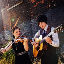 qristina & quinn bachand, celtic music, fiddle music, traditional music, irish music, scottish music, guitar, quinn bachand, qristina bachand,