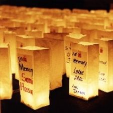hope, luminary, remember, celebrate, fight back, cancer, relay, life