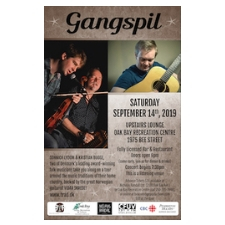 Gangspil, Scandinavian folk music, fiddle, accordion, guitar, harmonica, Beacon Ridge Productions, Oak Bay 