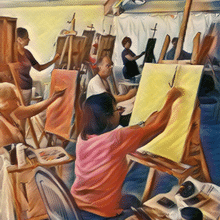 portrait painting, painting, oil painting, painting workshops, art classes, art class, ladysmith, vancouver island 