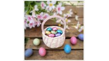 arts, crafts, easter, basket, rope-basket, cotton-rope, diy, lostartsclub
