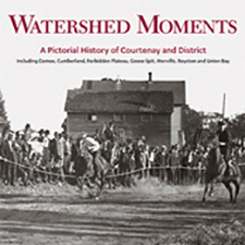book, book cover, watershed moments, courtenay, courtenay and district, comox