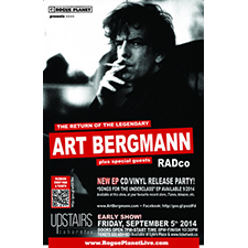 art bergmann, RADco, Upstairs Cabaret, indie, punk, music, legend