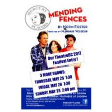 Mending Fences, Mercury Players, Live theatre, local theatre