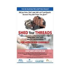 #shed your threads #youth#Recreation# VIU #Donation
