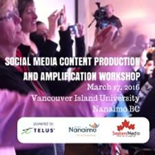 social media, seekers, nanaimo, content management, workshop, facebook, twitter, youtube, instagram, digital