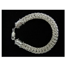 viking knit, bracelet, silver, jewellery
