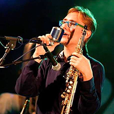 Connor Stewart Quintet w/ Miguelito Valdes, music, jazz, tenor sax, trumpet