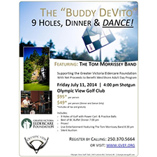 9 Hole Golf Tournament Dinner Dance Fundraiser