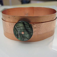 bracelet, rivet, jewellery, workshop