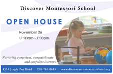 Discover Montessori School Open House