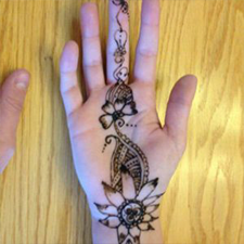 henna, mandalas, summer camp, art, kids