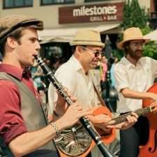 jazz, beebop, band, musicians