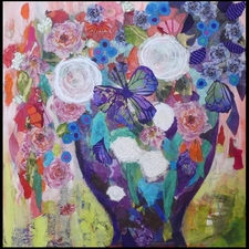 art, visual art, wet felting, watercolour, mixed media, pottery, alcohol inks, paper art