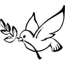 peace, dove, hope, New Year