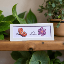 arts, crafts, paper-quilling, quilling-art, floral-design, framed-art, handmade-decor, lostartsclub