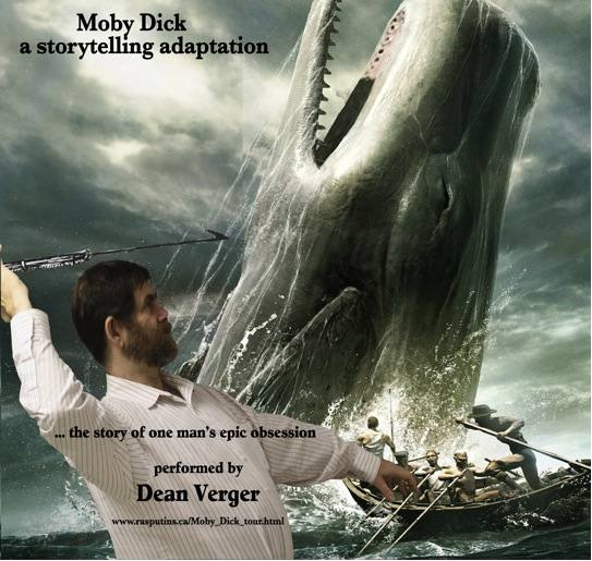 Moby Dick, Newfoundland Tales, One Man's Epic Obsession, Storytelling, Music