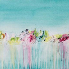 Mixed media, art, sea, ocean 