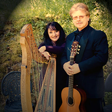 Patricia De Gabrielle, Patrick De Gabrielle,  Celtic Reflections, celtic music, weddings, harp, irish