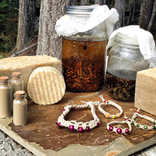 wildcrafting, herbs, soaps, 