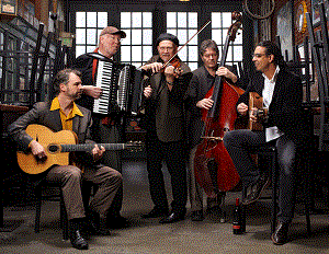 Pearl Django, gypsy jazz, hot club, manouche, guitar, violin, bass, accordion, concert, live music, seattle, victoria