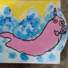 children, painting, earthday, exhibition