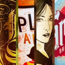 beer, graphic design, bottles, labels, art