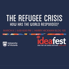 refugee, international, politics, foreign affairs, history, political science, ideafest, Syria, ideafest2016, University of Victoria, Centre for Global Studies, Department of History, Borders in Globalization, Political Science, Gustavson School of Business