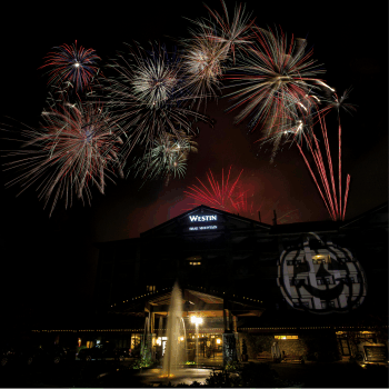 halloween, fireworks