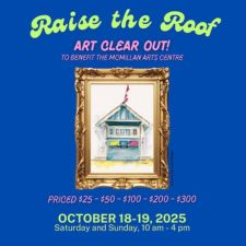 Art Clearance Sale, Art Sale, Raise the Roof, DeCosmos, MAC, McMillan Arts Centre,
